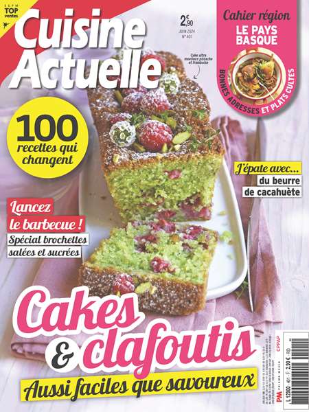 Abonement CUISINE ACTUELLE + HS - Revue - journal - CUISINE ACTUELLE + HS magazine